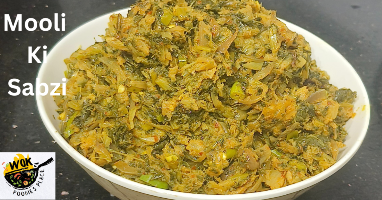 Mooli Ki Sabji – “Healthy Radish Delicacies”