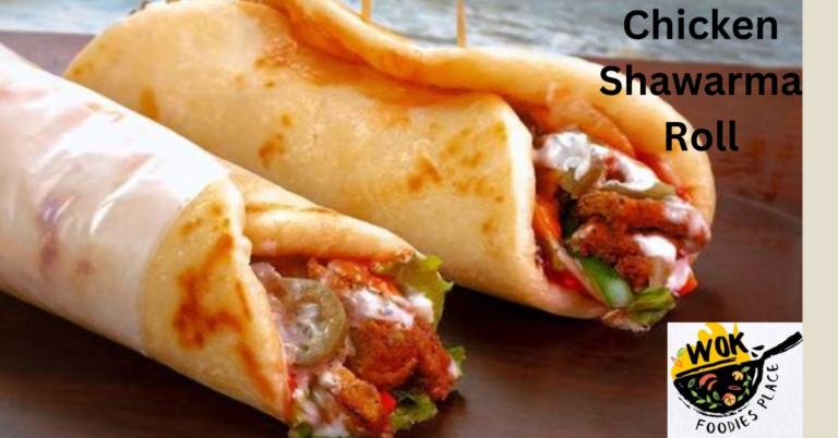 Chicken Shawarma Roll – Authentic chicken shawarma roll recipe