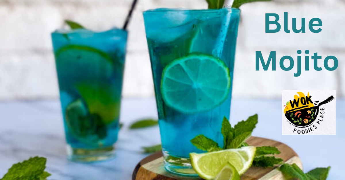 Blue Mojito Mocktail