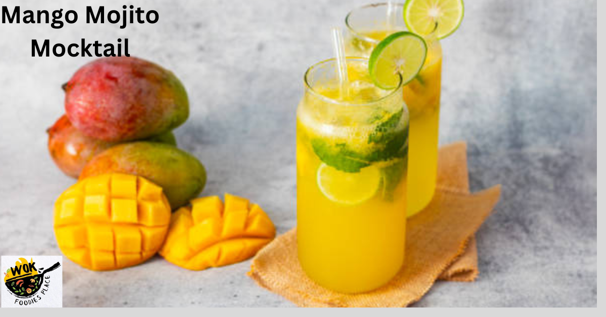 Mango Mojito Mocktail 