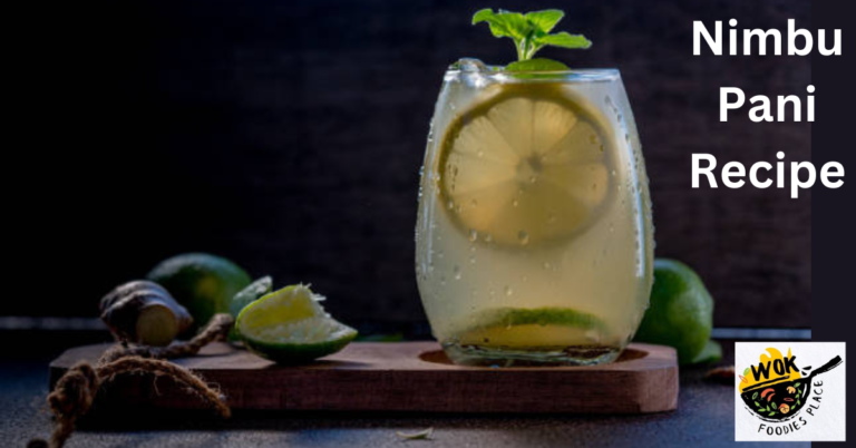 Nimbu Pani Recipe – Summer Drink Nimbu Pani