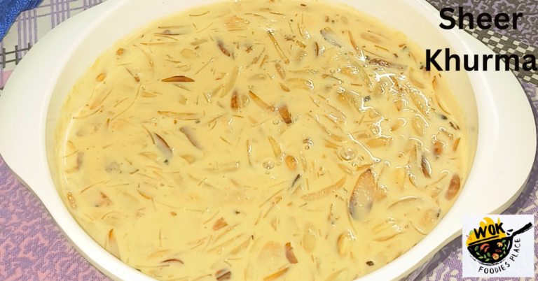 Sheer Khurma – नए तरीके से बनाये स्वादिष्ट शीर खुरमा