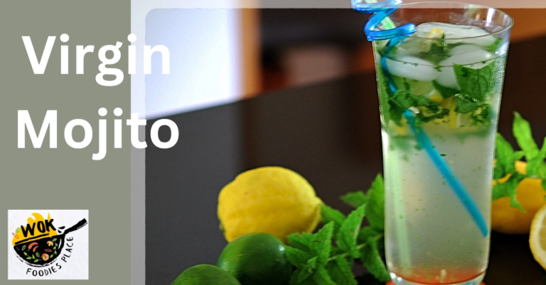 Virgin Mojito Recipe – Mint Lime Virgin Mojito