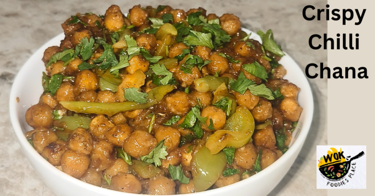 Crispy Chilli Chana – Indian Street Food Snack