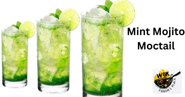 Mint Mojito Mocktail – Perfect mint mojito