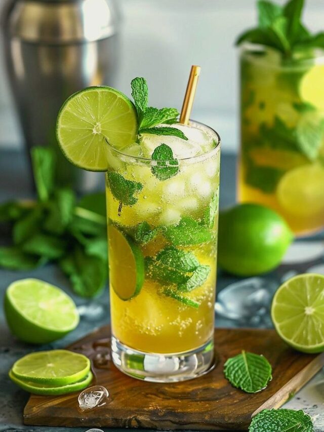 Mango mojito mocktail