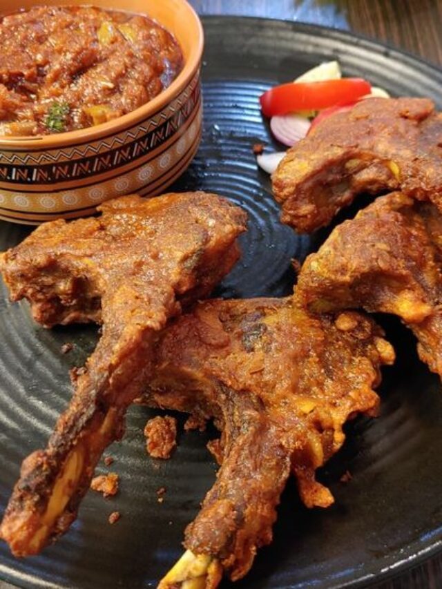 Mutton chaap fry