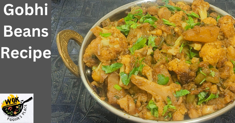 Aloo Gobi Beans Recipe – Quick Cauliflower Beans Recipe