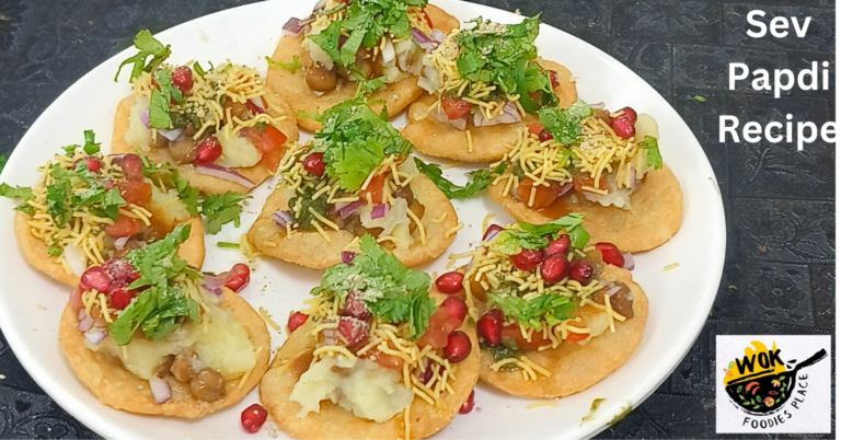 Sev Papdi Recipe – Indian Street Food Recipe